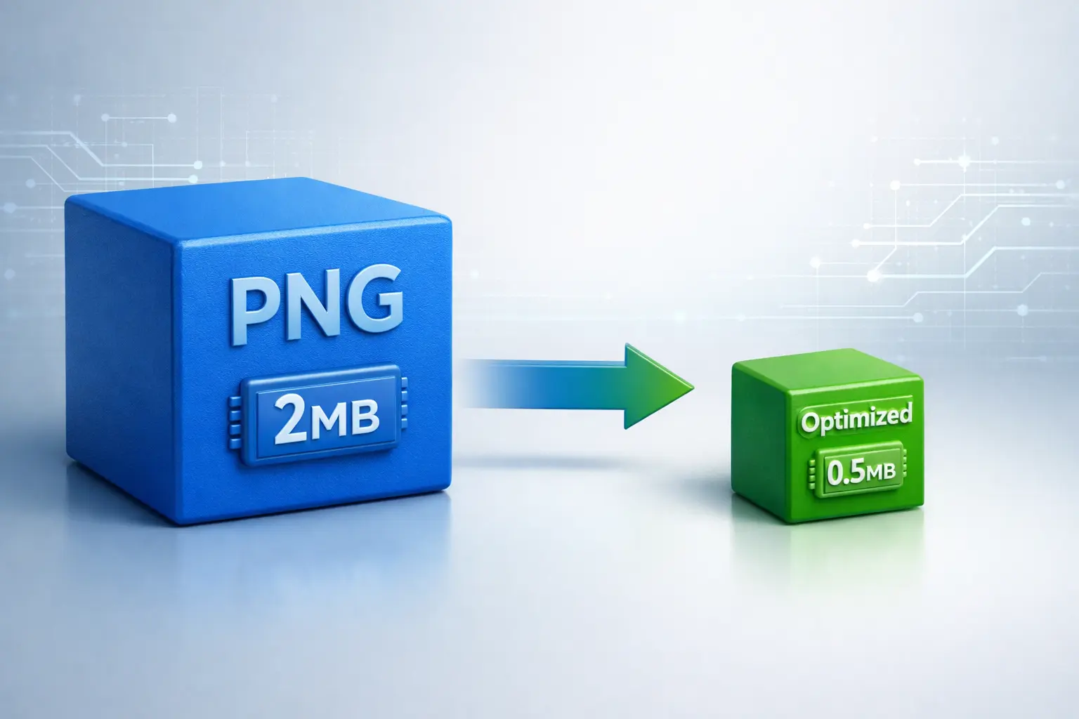 What is the main drawback of the PNG file format?