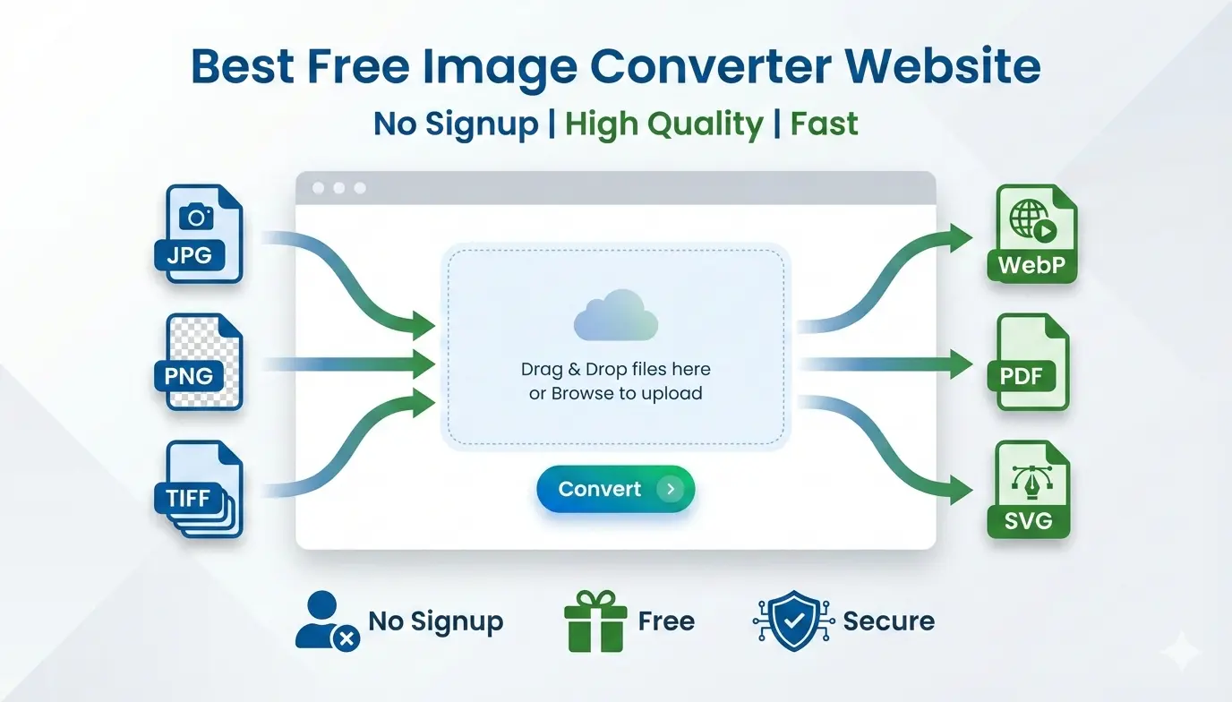 Best Image Converter Website Free (No Signup, High Quality)