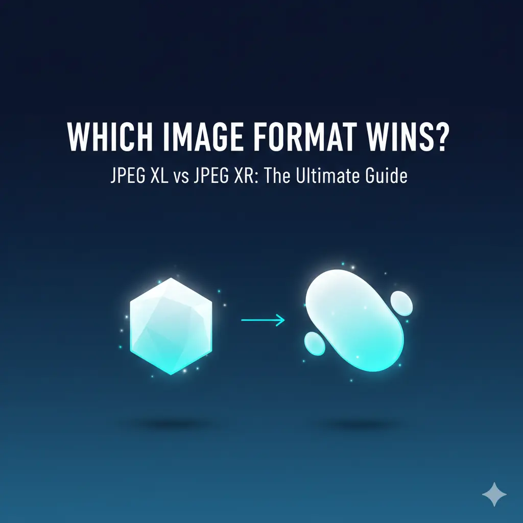 JPEG XL vs JPEG XR A Complete Comparison Guide