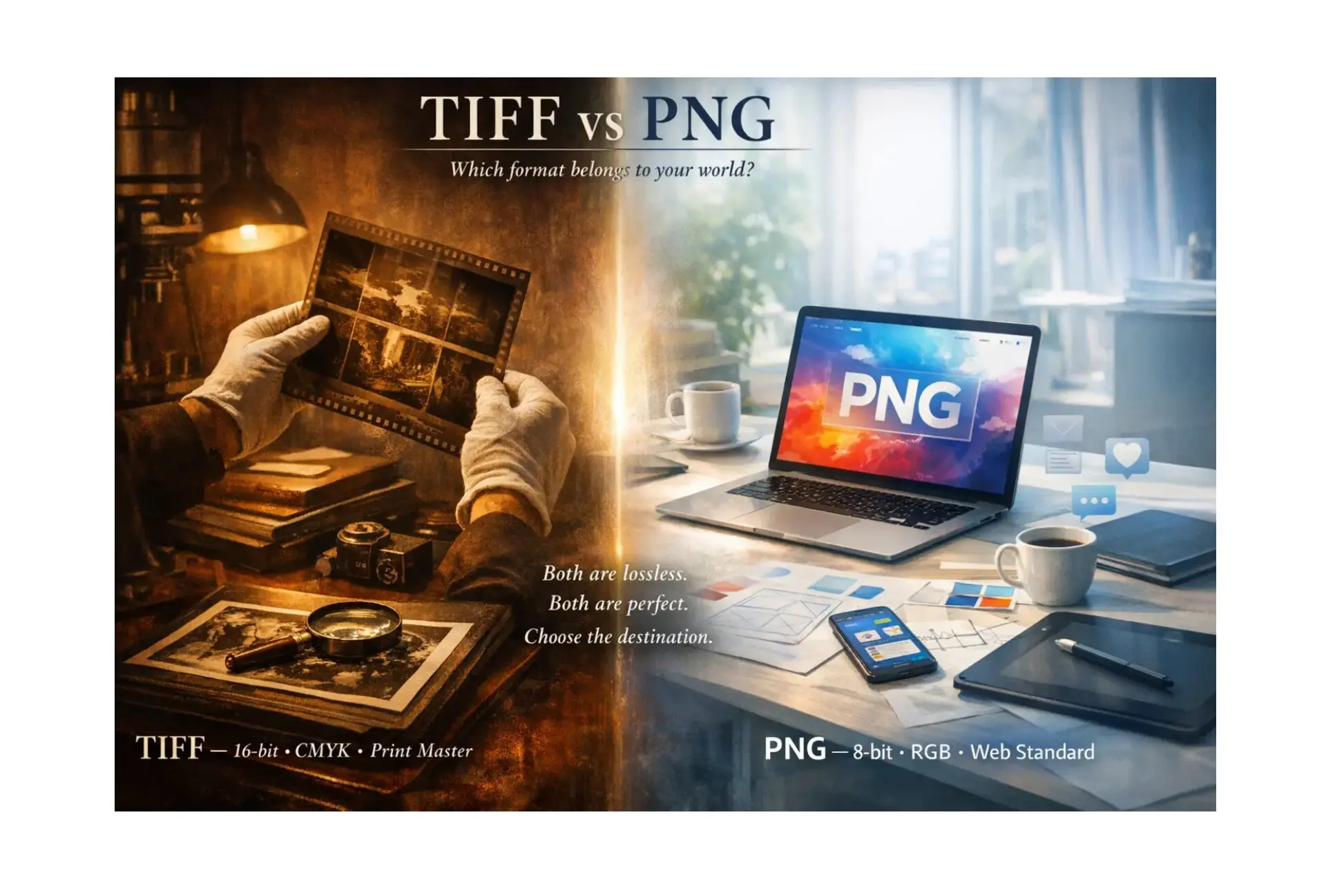 Difference Between TIFF and PNG Which Format Is Better