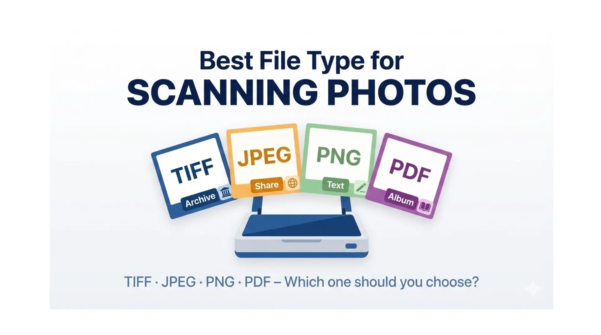 Best File Type for Scanning Photos for High Quality
