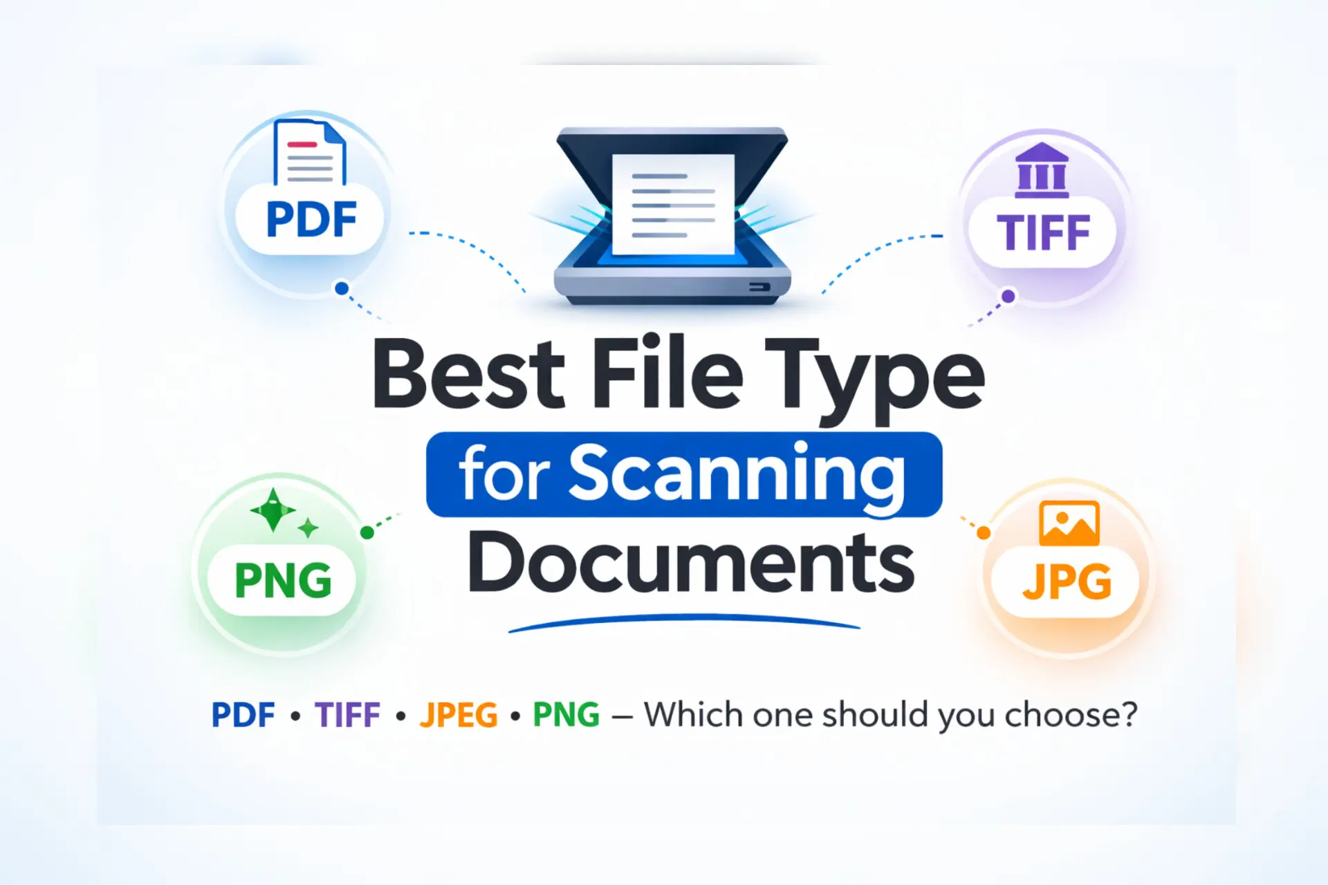 Best File Type for Scanning Documents