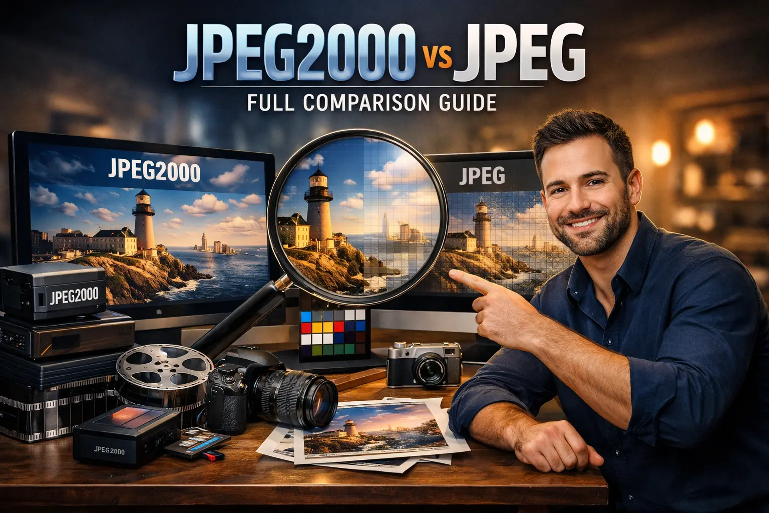 JPEG2000 vs JPEG Full Comparison Guide