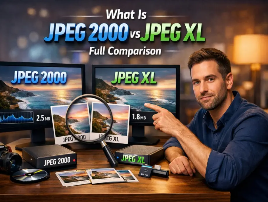 What Is JPEG 2000 vs JPEG XL Full Comparison
